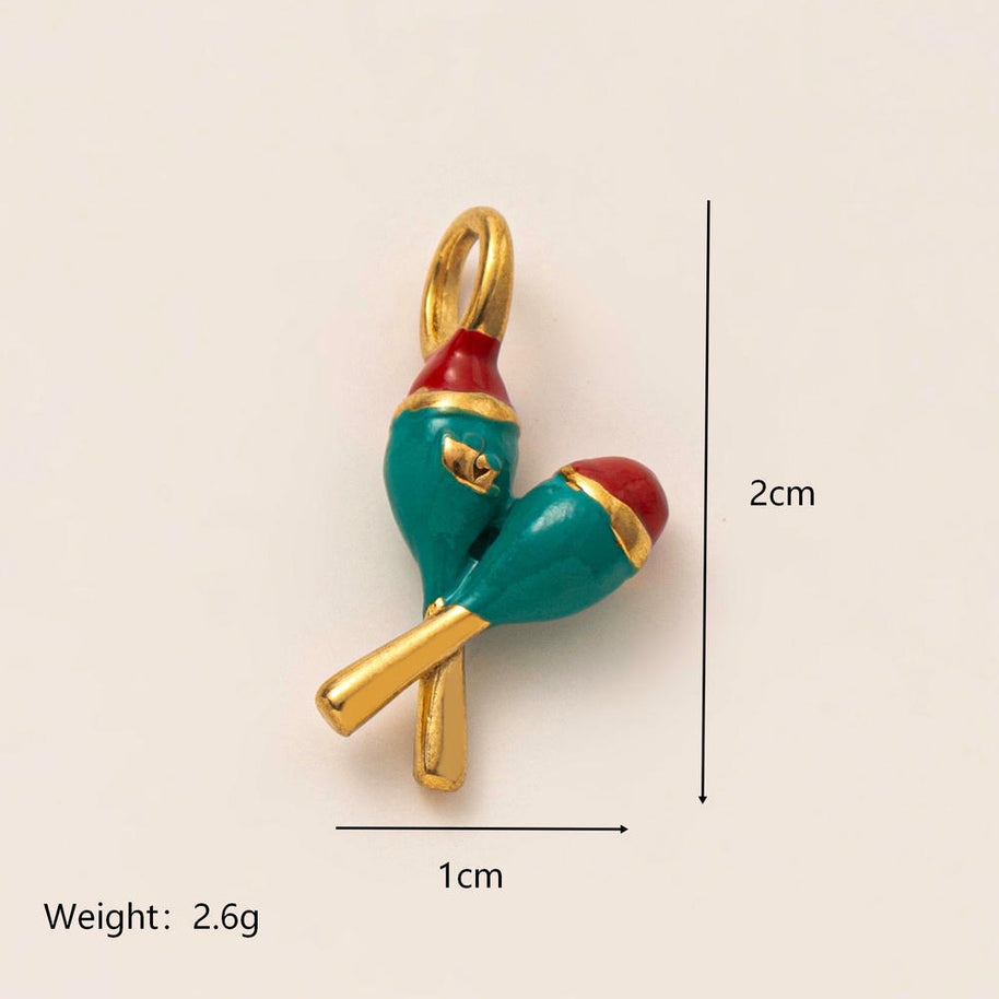 Daily Life Fashion Shoe Jewel 18K Gold JX26041247GK