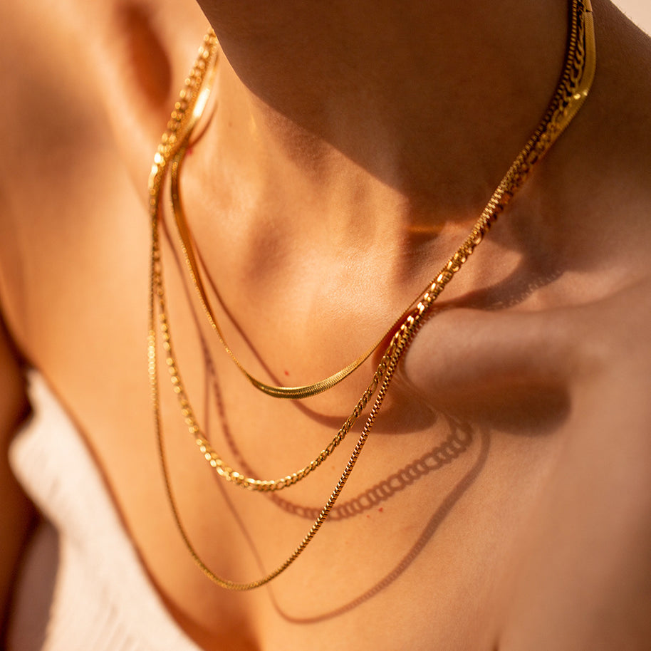 3 Layer Chain Necklace