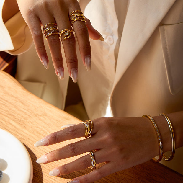 Minimalist Snake Ring