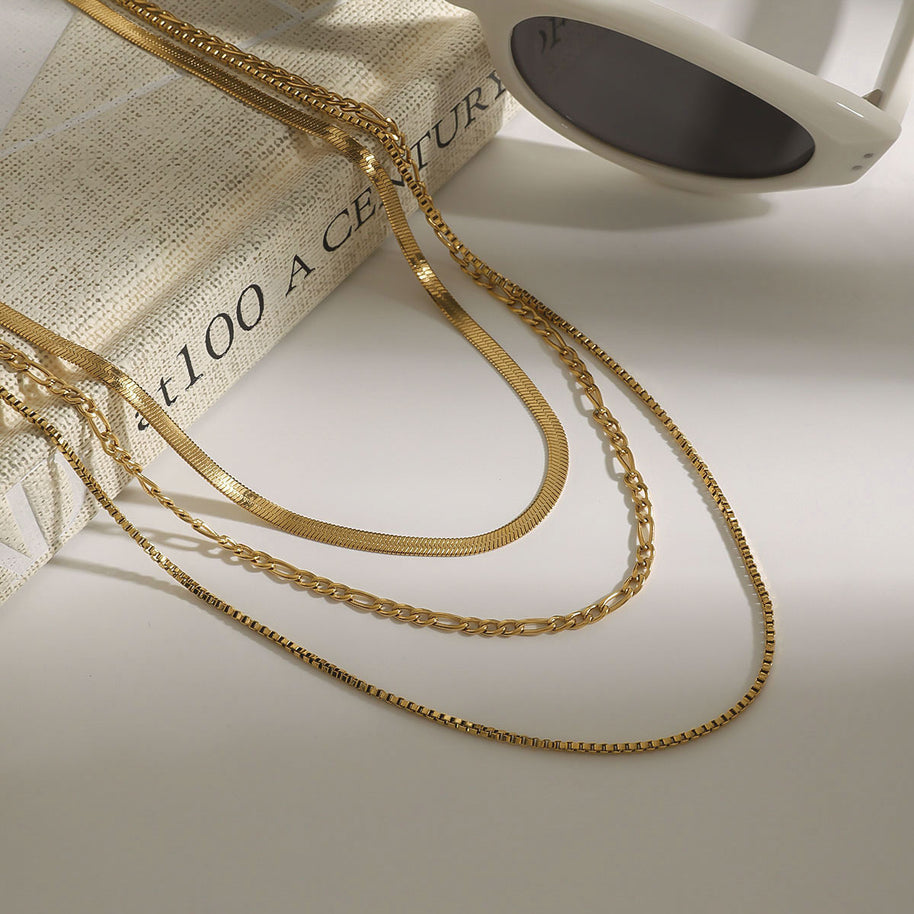 3 Layer Chain Necklace