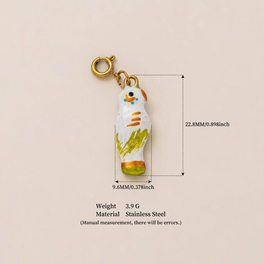Popular Animal Series Clog Decoration 18K Gold JX26041250GK