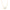 Zircon Love Chain Necklace