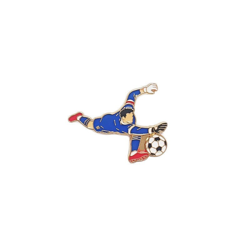 World Cup Pin | Creative Enamel Badge | Collectible
