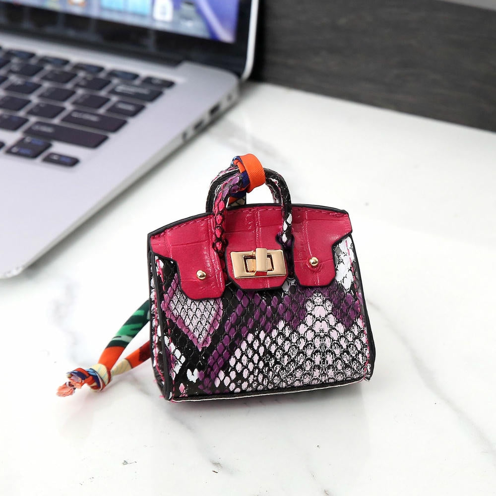 Mini House Bag | Urban Minimalism Keychain | Lipstick Holr