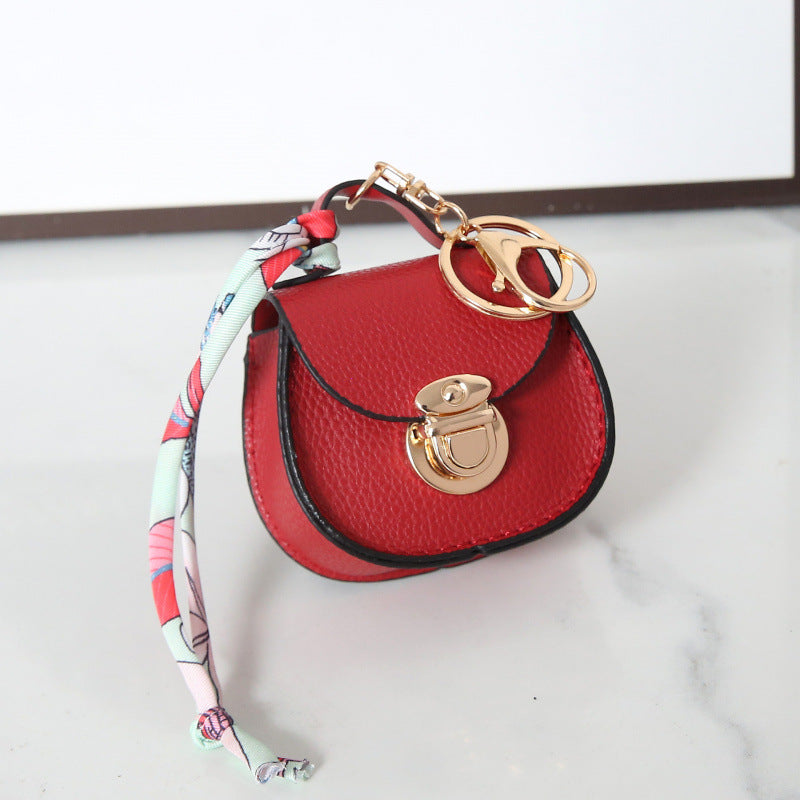 Mini Saddle Pouch | PVC Keychain Bag | Zero Wallet Holr