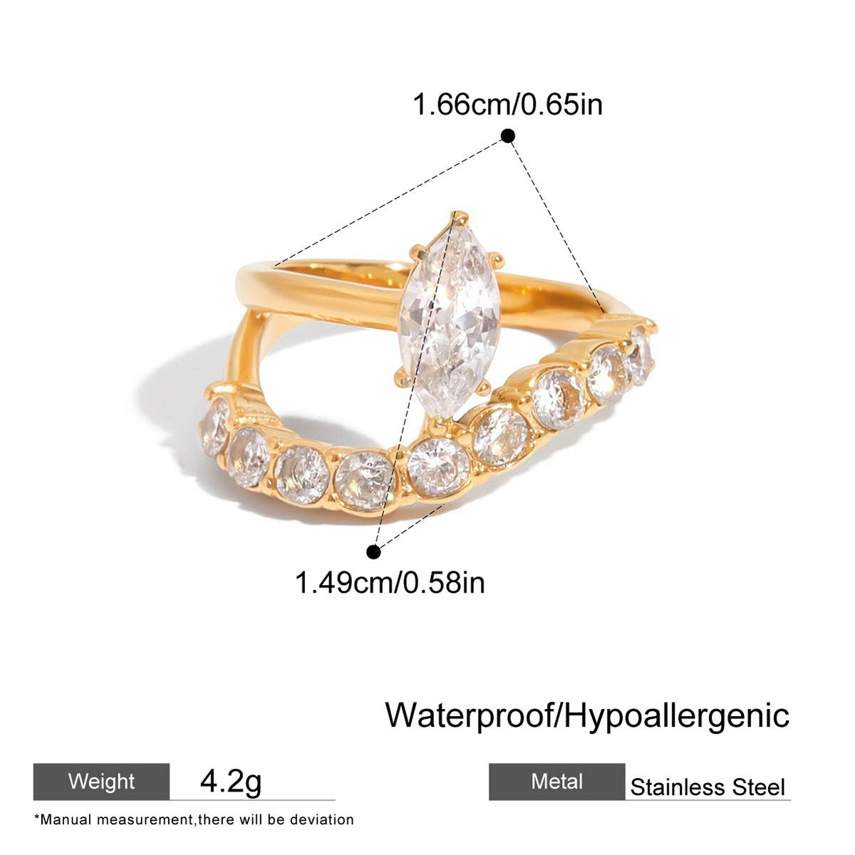 Small Marquise Ring