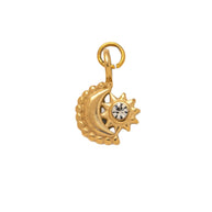 Celestial Evil Eye Hamsa Charms Stainless Steel DIY Pendants