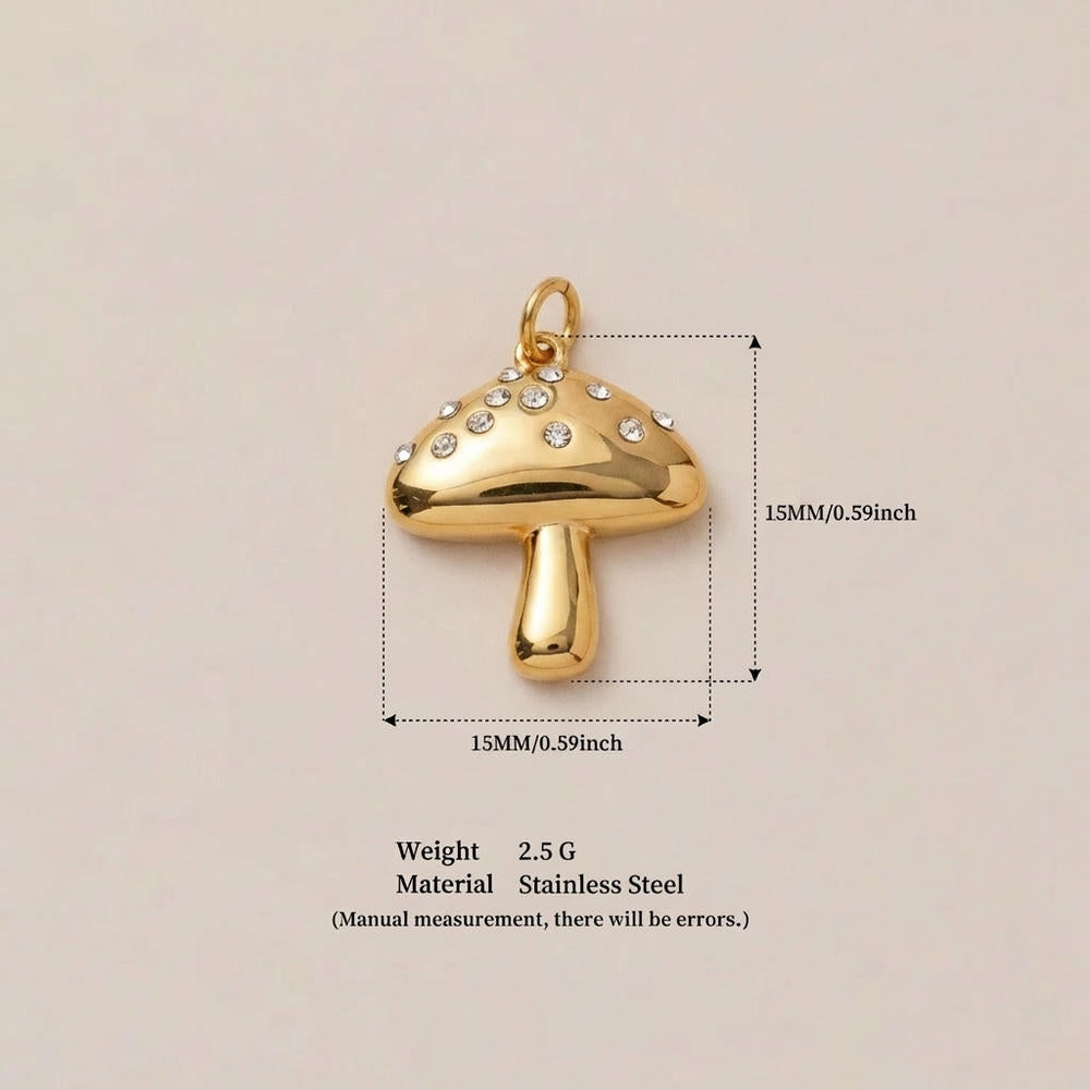 Birthstone Pendant Ins Style Natural Stone Dainty Charm