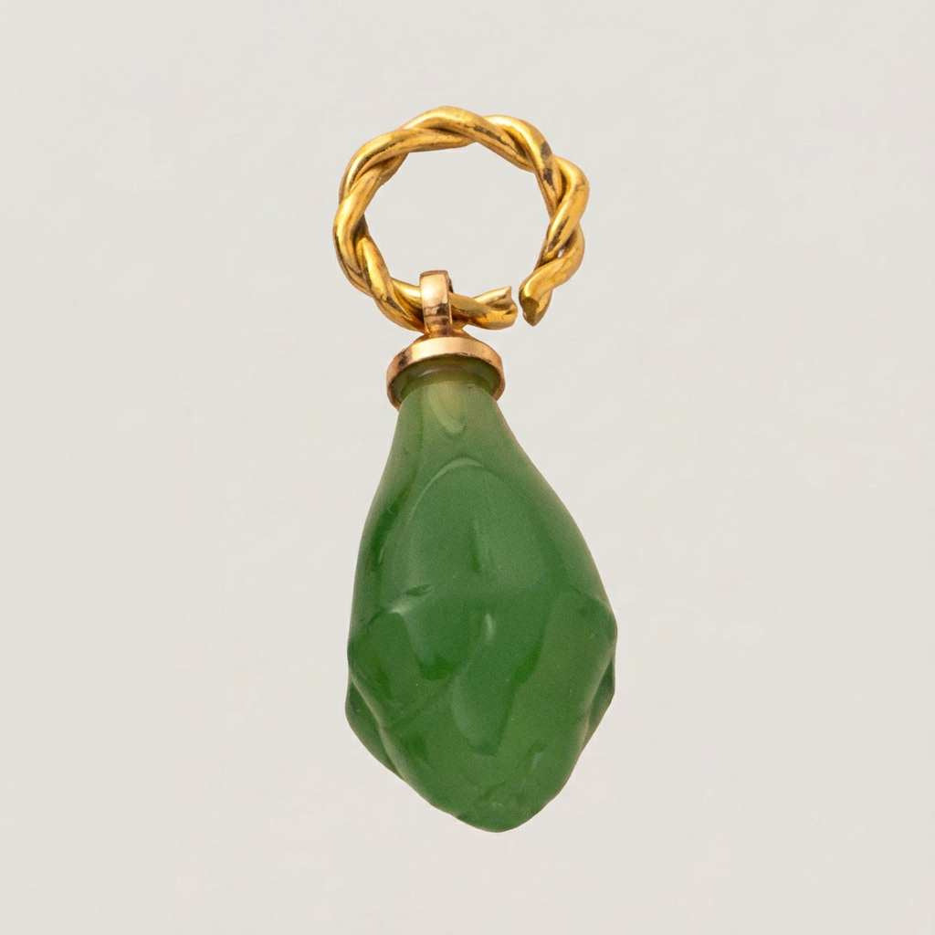 Stainless Steel 12 Month Birthstone Pendant Adjustable Charm
