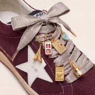 Wholesale Book Pyramid Shoe Decoration 18K Gold JX26041254GK