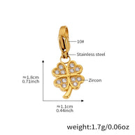 DIY Jewelry Multi Pendant Steel Necklace Bracelet Accessory