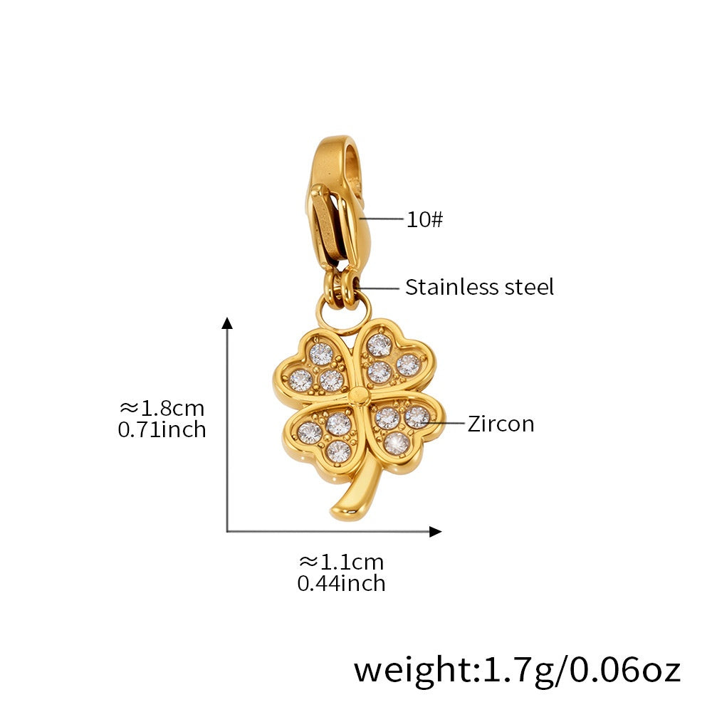 DIY Jewelry Multi Pendant Steel Necklace Bracelet Accessory