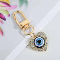 Evil Eye Keychain | Blue Drop Charm | Turkish Gift