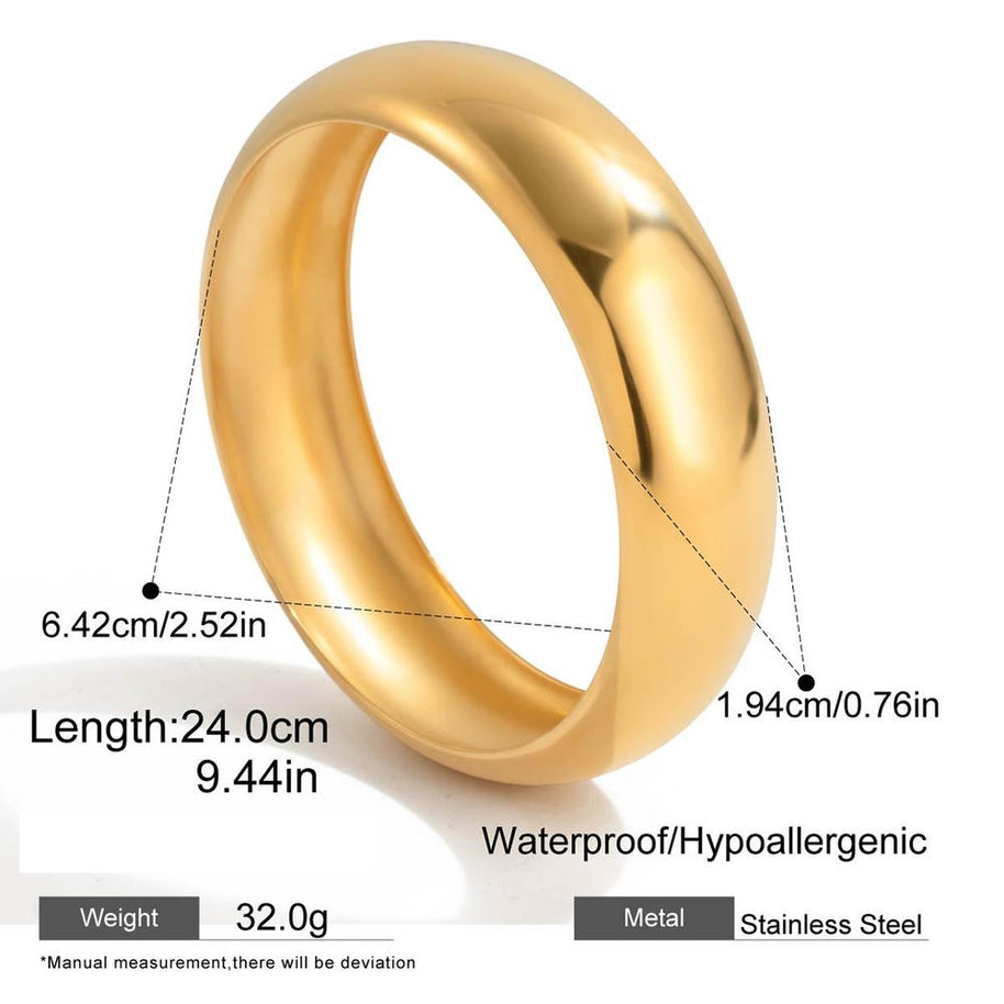 18K Gold Bracelet | Stainless Steel | Non-Tarnish Luxury