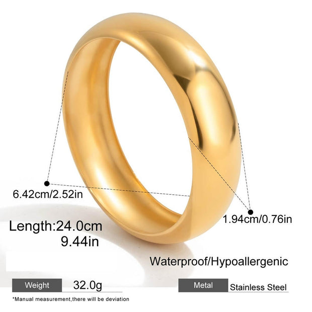 18K Gold Bracelet | Stainless Steel | Non-Tarnish Luxury