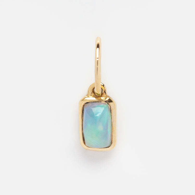 Square Shape 12 Birthstones Pendant Colorful Zircon DIY Charm