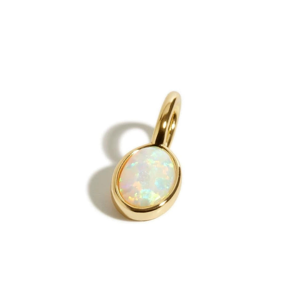 Birthstone Customized Clog Charm 18K Gold JX26041204GK