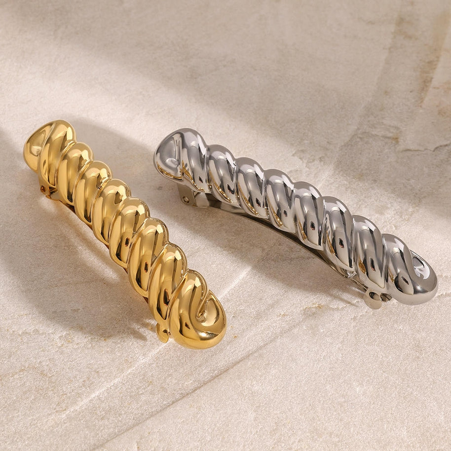 Stainless Steel Hair Clip High End Barrette JXH2408006