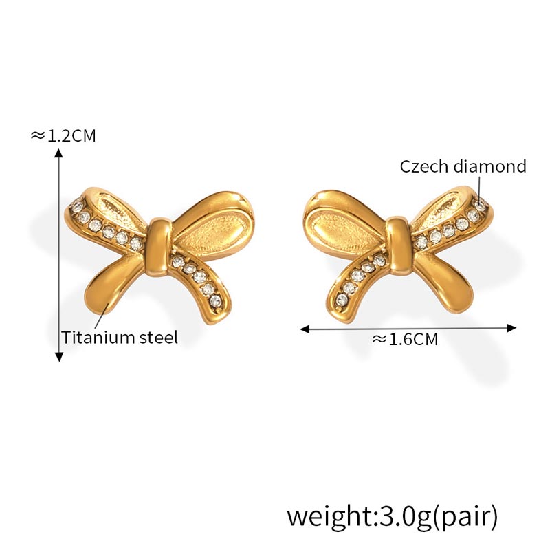 Chic Butterfly Stud Earring