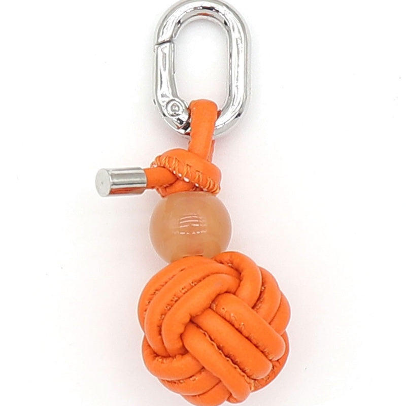 Tael Keychain | PU Braid Ball | DIY Charm for Shoes