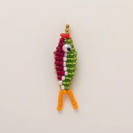 Colored Fish Shoe Charm 14K Gold Plated Copper JX26041241GK