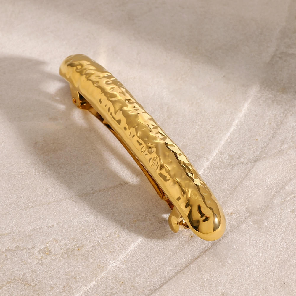 Spring Hair Clip Stainless Steel Barrette JXH2408004