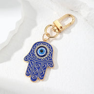Evil Eye Keychain | Vintage Ethnic Charm | Bag Pendant