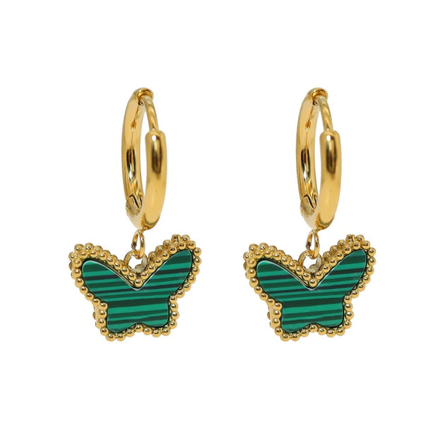 Minimalist Four-clover Stud Earring JSE23081709