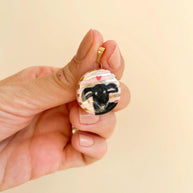 Heart Series Enamel Charm Stainless Steel Colorful DIY