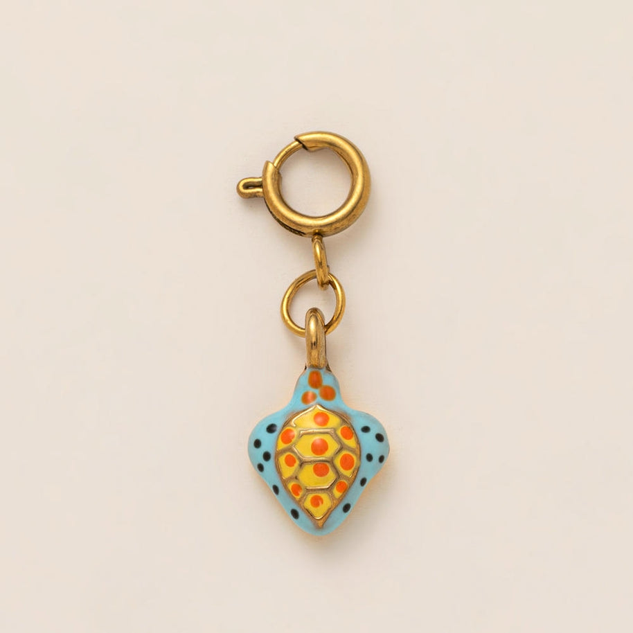 Ocean Animals Pendant Steel 18K Gold Plated Women JX252227R