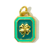 Coastal Shell Dolphin Pendant | Enamel Sea Life Love Charm