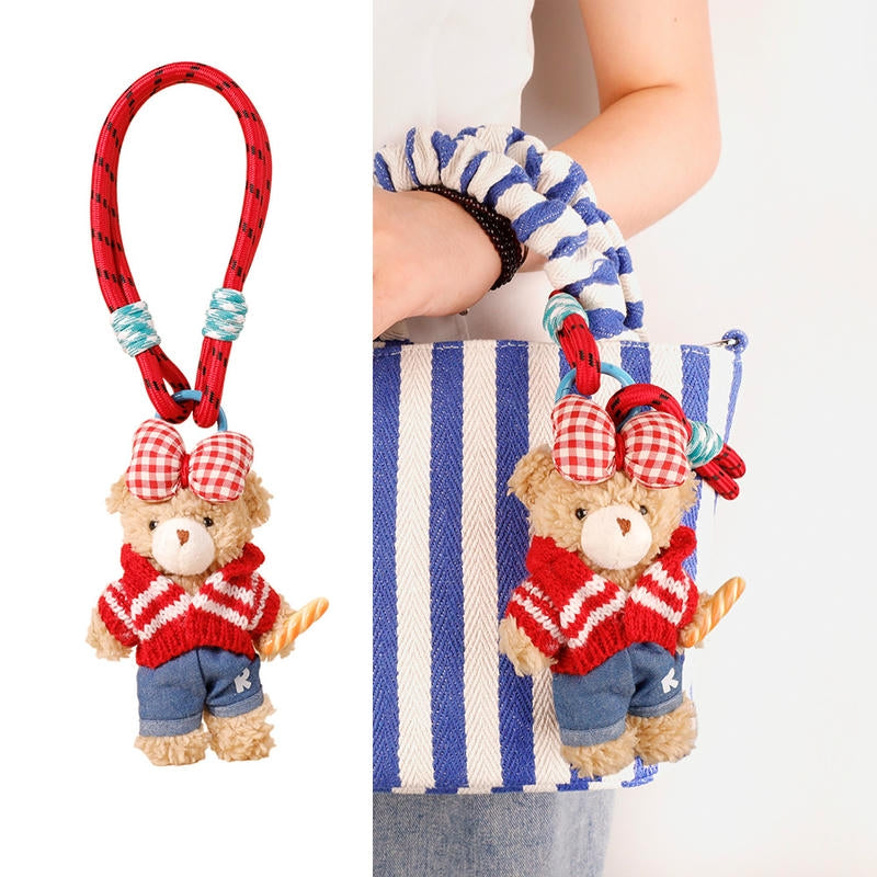 Plush Dog Keychain | Cute Bag & Car Charm Versatile Gift