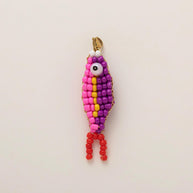 Colored Fish Shoe Charm 14K Gold Plated Copper JX26041241GK
