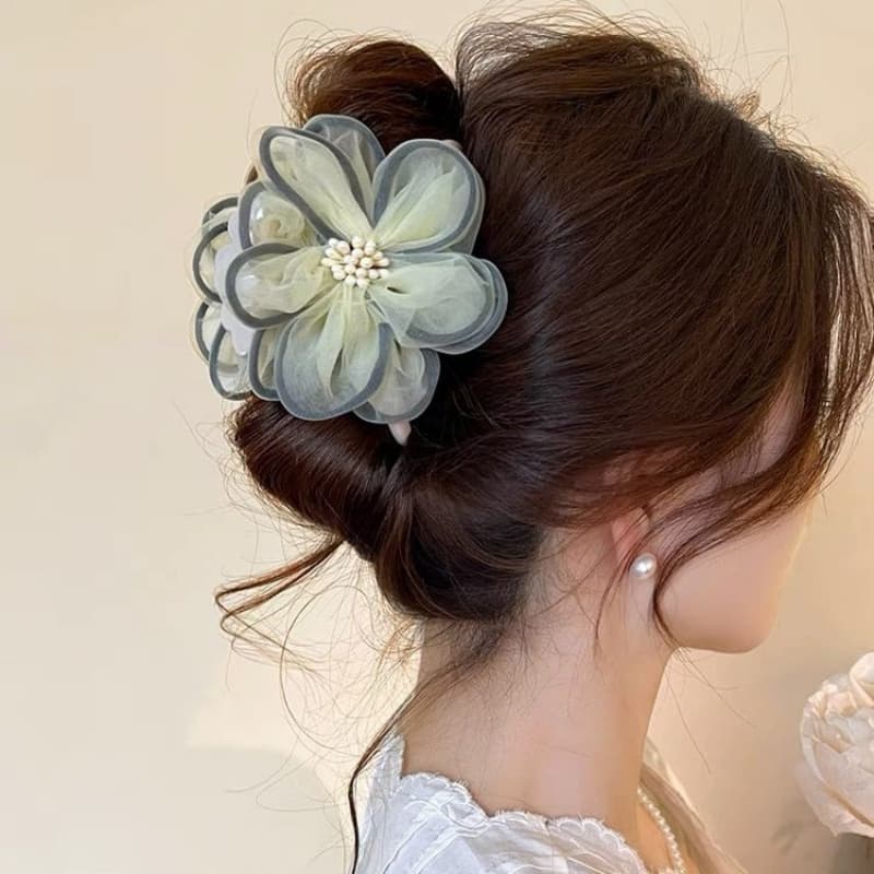 Gentle Camellia Hair Claw JMX046-camellia