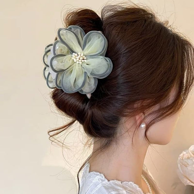 Gentle Camellia Hair Claw JMX046-camellia