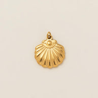 DIY Base Chain Necklace Sea Life Pendant Steel 18K Gold