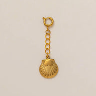 Elegant Steel Pendant 18K Gold Plated Tarnish Resistant DIY