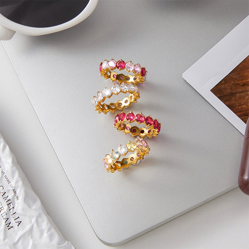 Fade Resistant Zirconia Ring JXR0309003