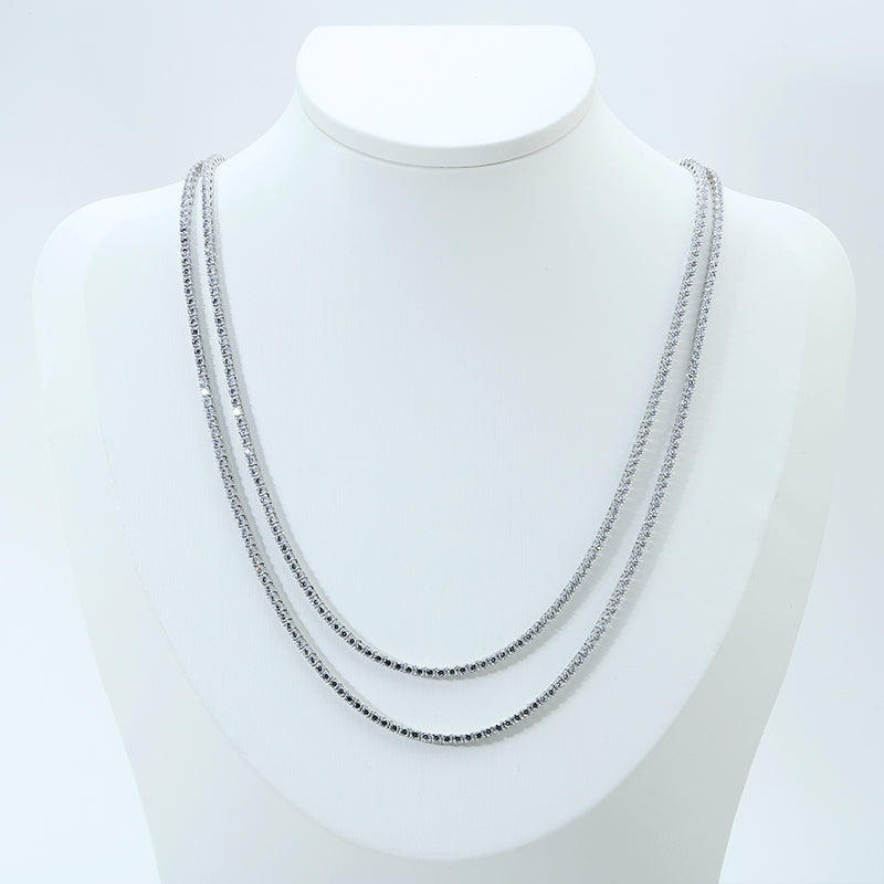 2mm Tennis Necklace