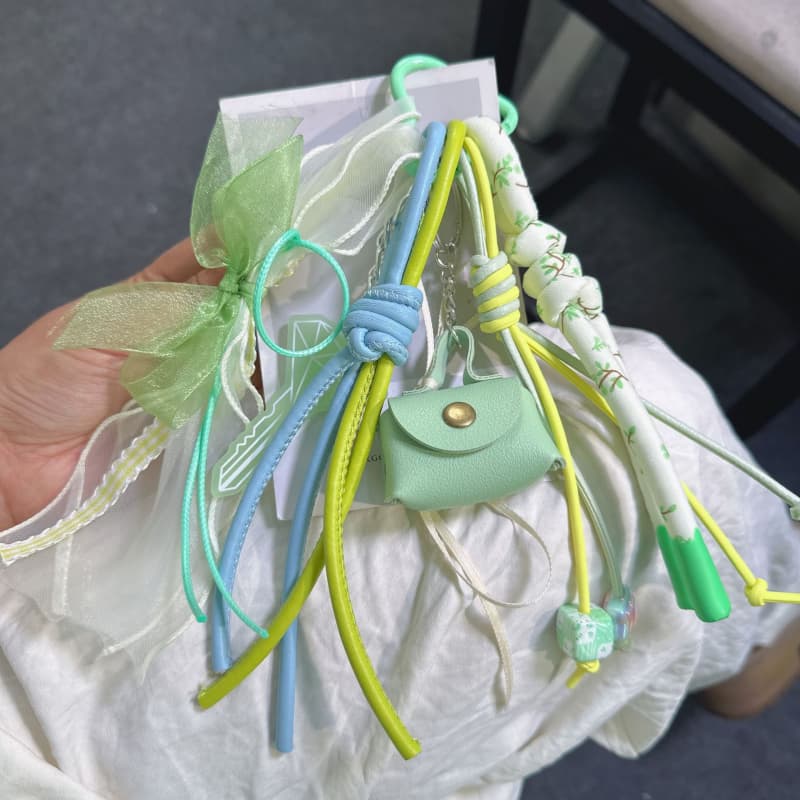 Fresh Green Bag Bag Charm JGHB61