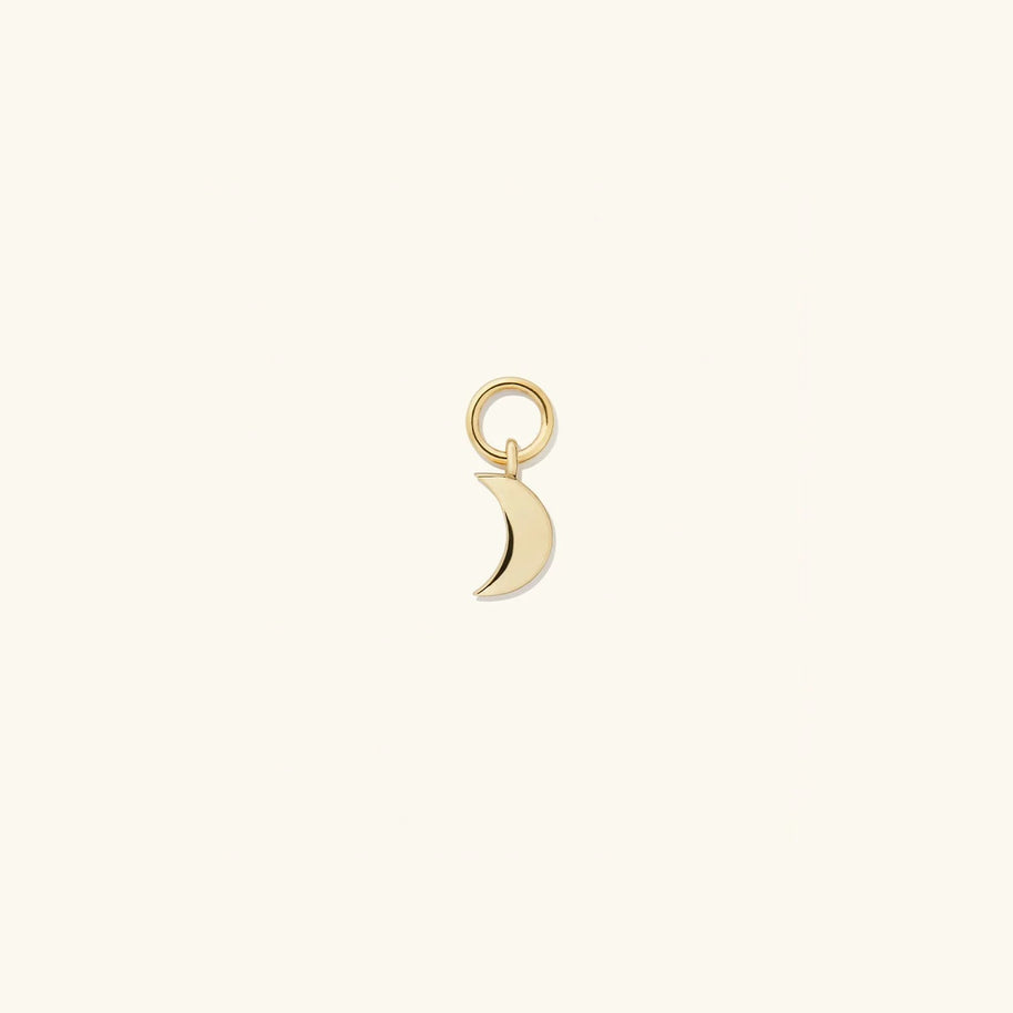 Single Moon Charm