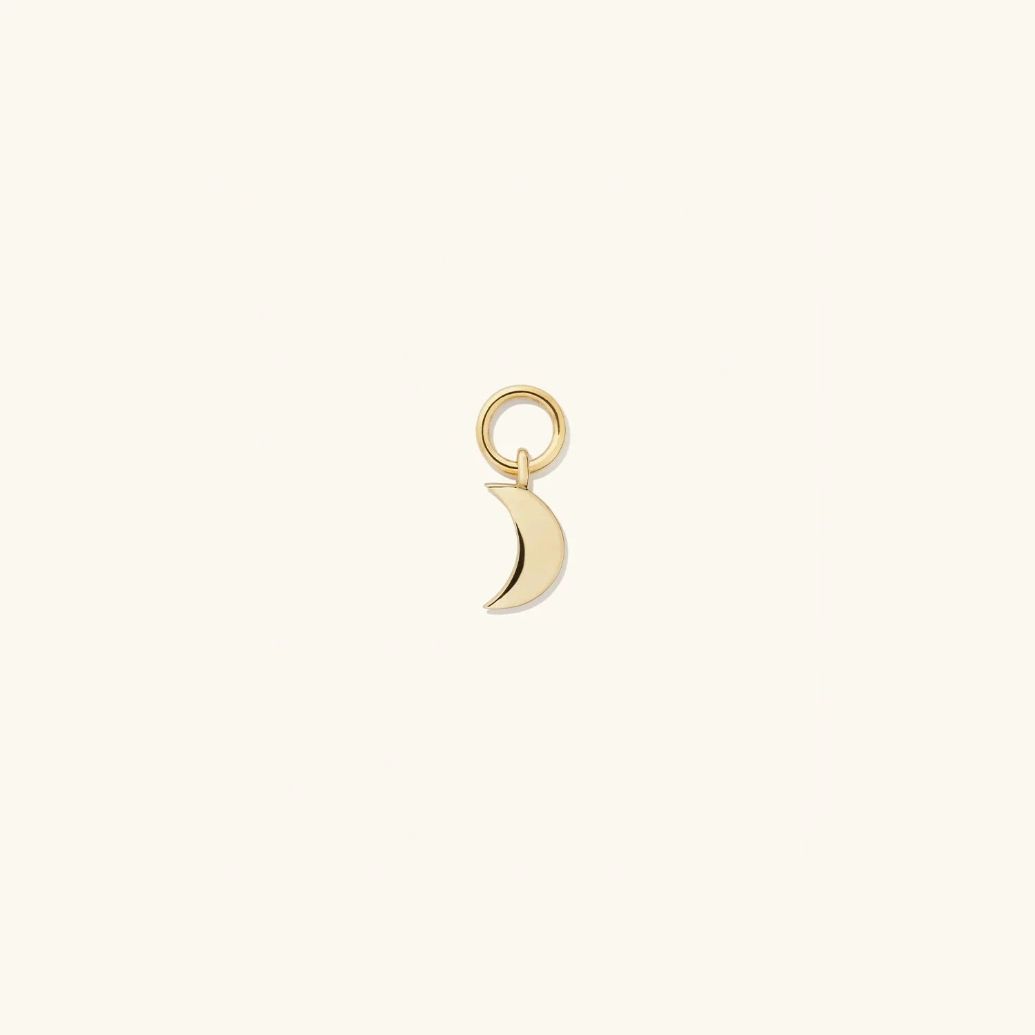 Single Moon Charm