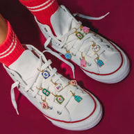 Charm 18K Gold House Print Footwear Decoration JX26041257GK