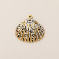 Fashion Ocean Animal Pendant Steel 18K Gold Plated JX252504GK