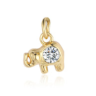 Classic Butterfly Elephant Pendant | Star Moon Hand Charm