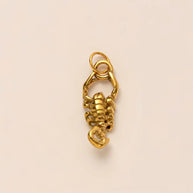 Elegant Steel Pendant 18K Gold Plated Tarnish Resistant DIY