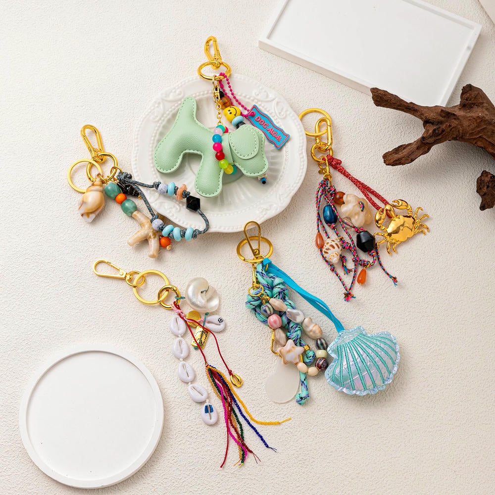 Simple Summer Ocean Animal Bag Multiple Pendants Charms