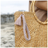 Boho String Handmade Woven Tassel Fashion Keychain Charm