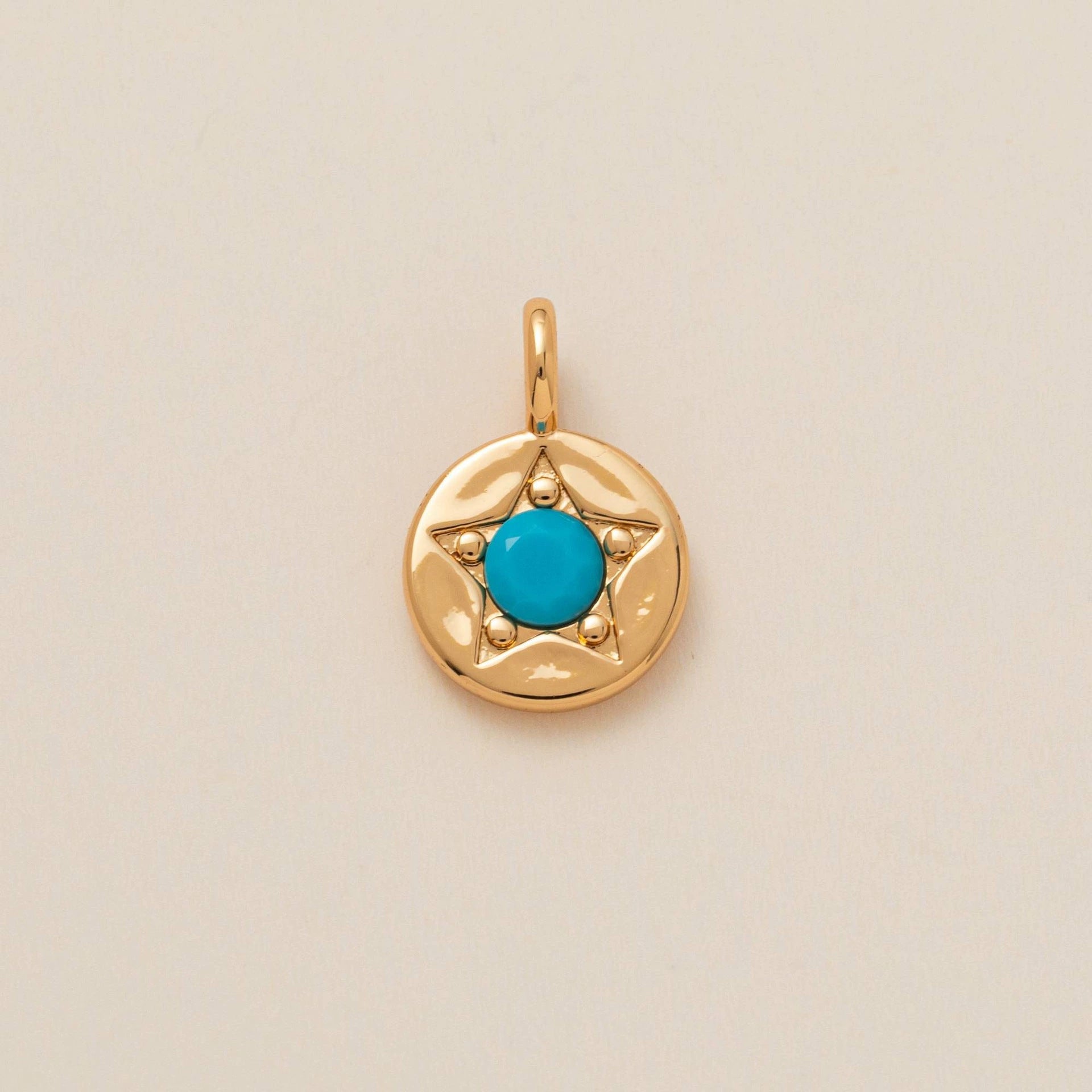 Adjustable Chain 12 Birthstones Pendant 18K Gold JX010405GK