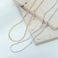 1.8mm Serpentine Chain Necklace